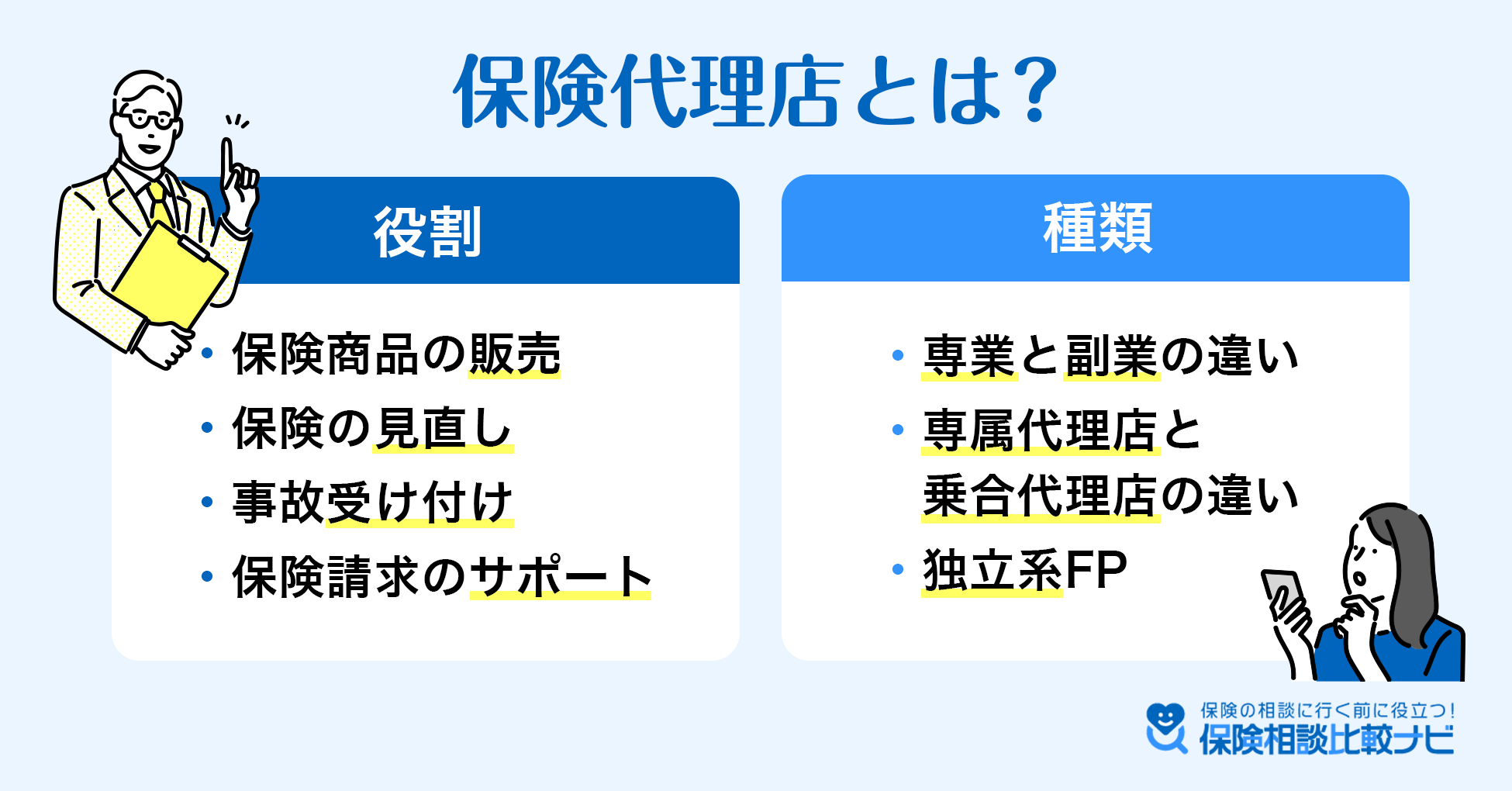 保険代理店とは？